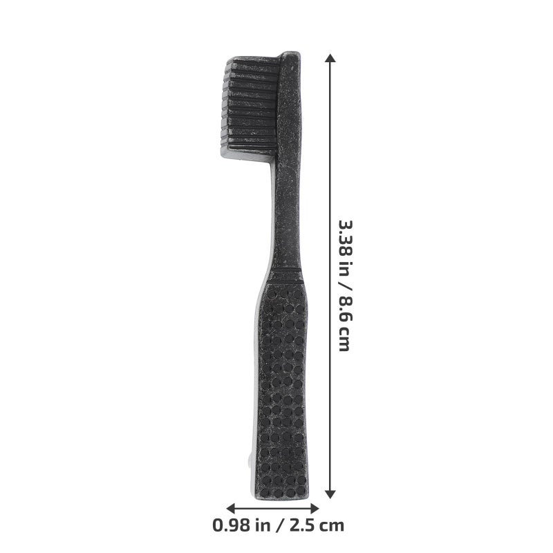 Matte Gray Black Alloy Toothbrush Shaped Cabinet Pull Handle For Drawer Wardrobe Door - Image 3