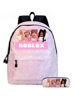 FORTNITE Backpack for primary and secondary school students, backpack for children, anime cartoon backpack, pencil case  - Image 1