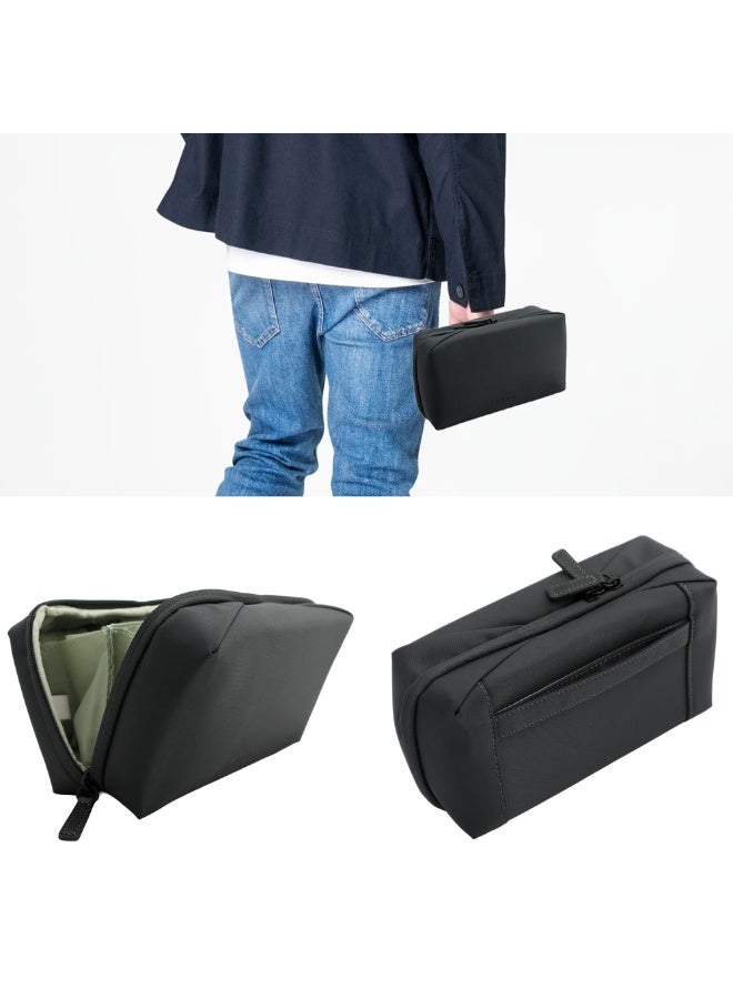 FOXES Water-Resistant Multi-Compartment Hand Bag – Spacious Travel & Toiletry Organizer for Daily Essentials - Image 2