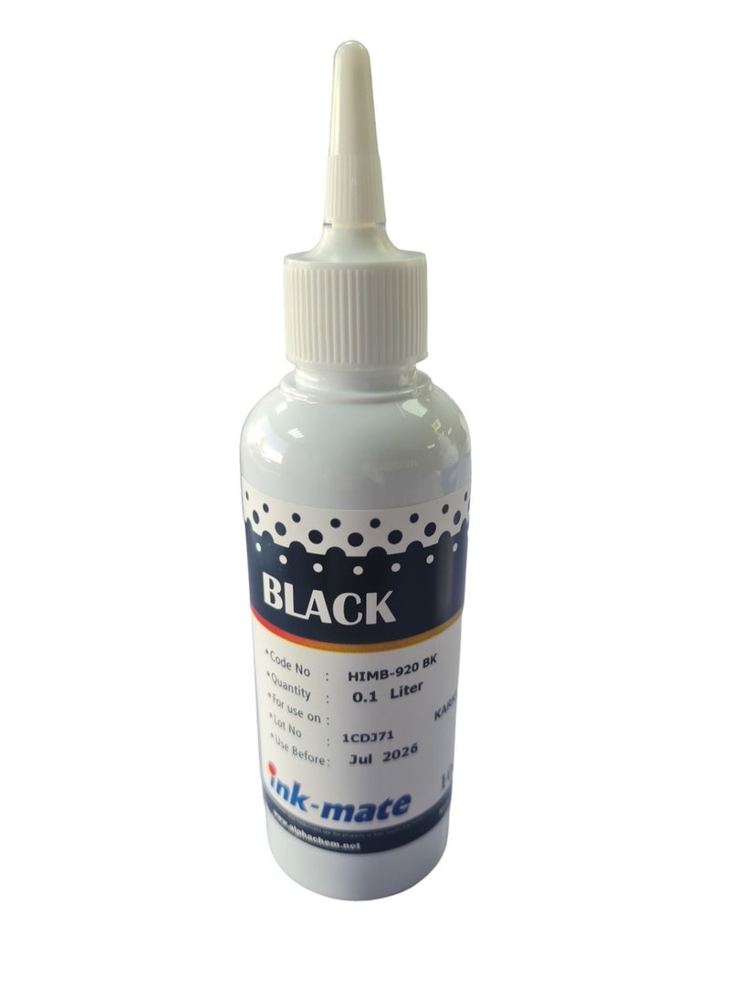 Ink Mate - Printer Refill Ink, Universal Bulk Refillable Ink Kit System for Refilling Ink Cartridges Compatible with Canon HP 100ML, B C Y M - Image 1
