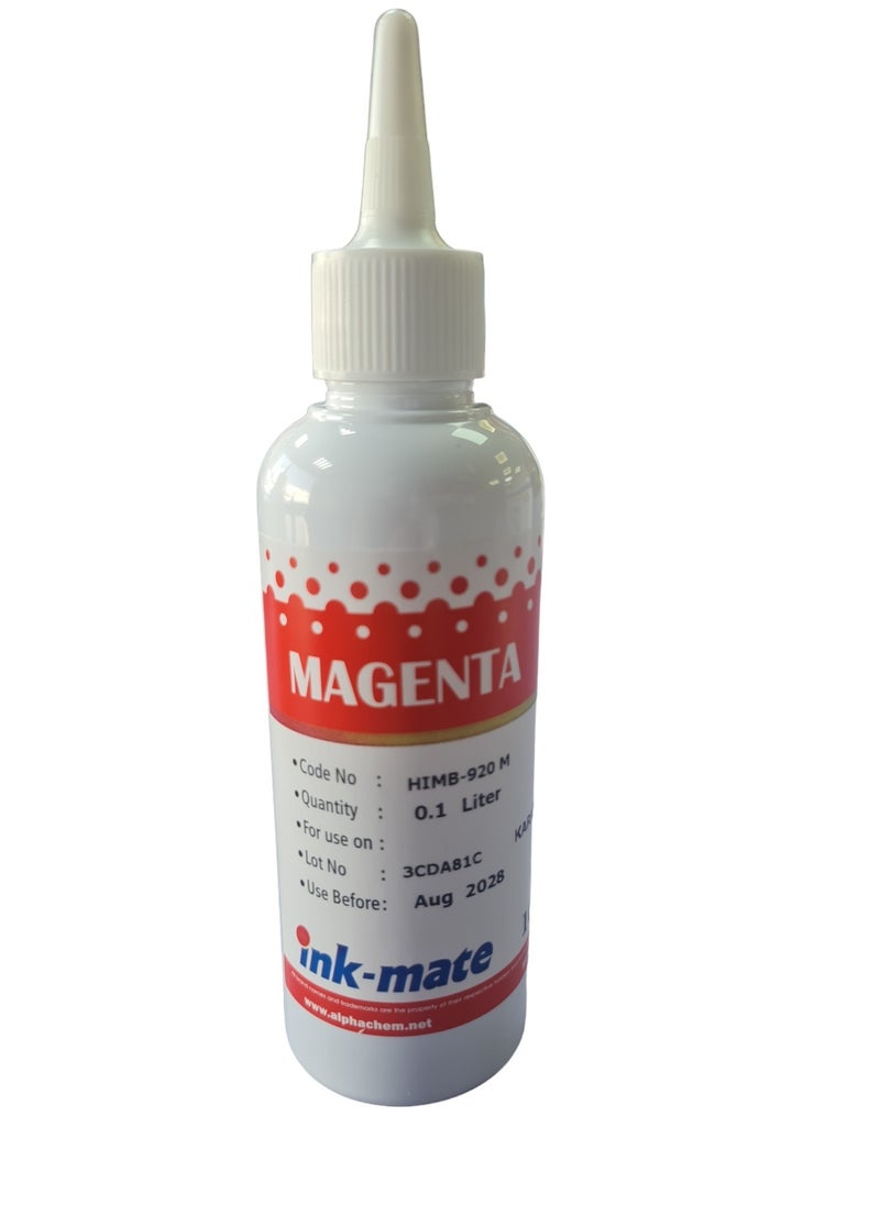 Ink Mate - Printer Refill Ink, Universal Bulk Refillable Ink Kit System for Refilling Ink Cartridges Compatible with Canon HP 100ML, B C Y M - Image 1
