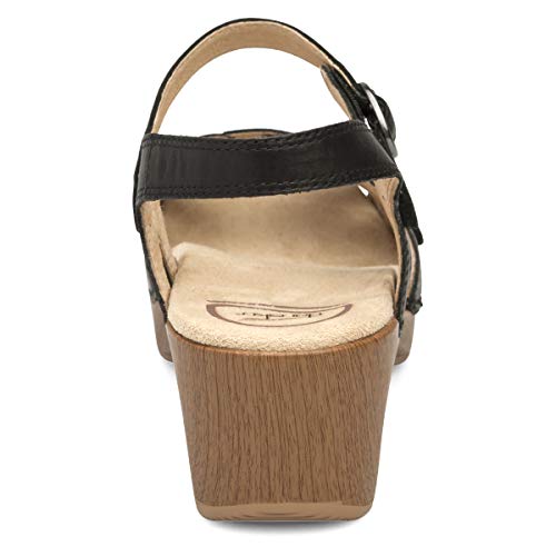 Dansko Women's Season Black Sandal 10.5-11 M US - Image 5