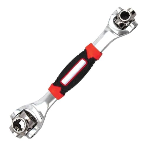 SKYLIT 48 in 1 Socket Wrench Works with Spline Bolts Torx 360 Degree 6-Point Universal Furniture Car Repair Hand Tool Handles up to 135kg of Pressure - Image 3
