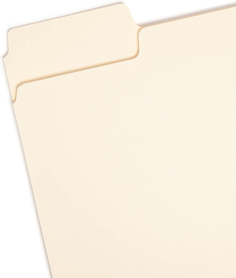 Smead SuperTab File Folder, Oversized 1/3-Cut Tab, Letter Size, Manila, 24 Per Pack - Image 2