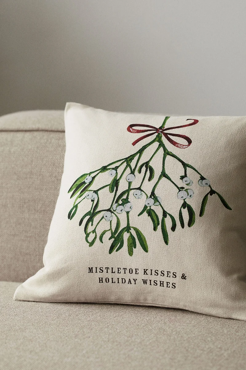 H&M Printed cotton cushion cover