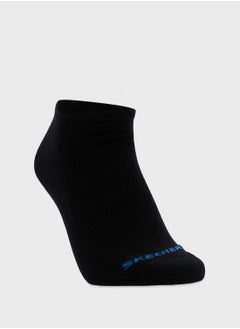 SKECHERS 3 Pack Non Terry No Show Socks  - Image 5