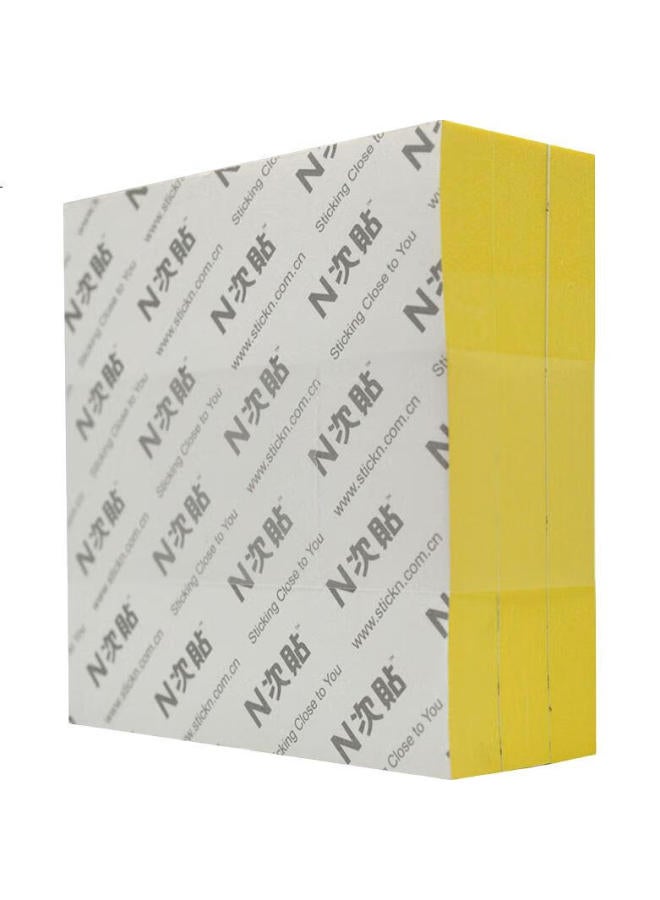 Stickn (Stickn) 32013 Reusable Sticky Notes / Post-It Notes / Memo Pads (76*76Mm) 3-Pack - Image 2