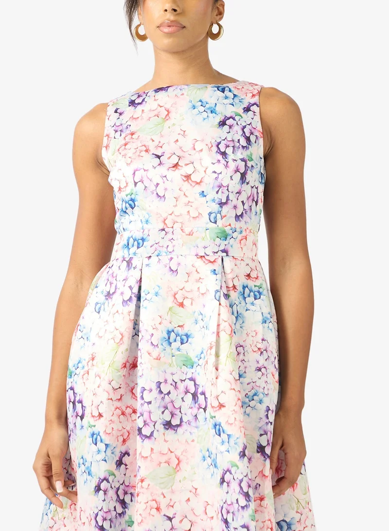Ella  Floral Print Dress for Women | Best Price UAE