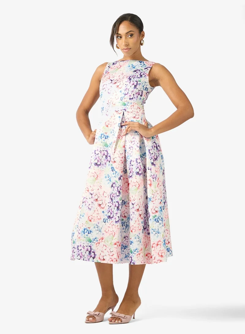 Ella  Floral Print Dress for Women | Best Price UAE
