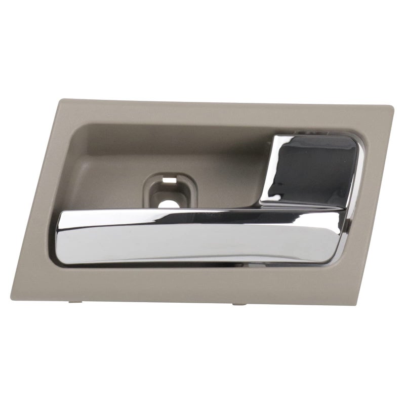 TRQ Passenger Side Interior Door Handle Dark Gray Housing With Chrome Lever Compatible with 2003-2011 Ford Crown Victoria Mercury Grand Marquis 2003-2004 Marauder - Image 4