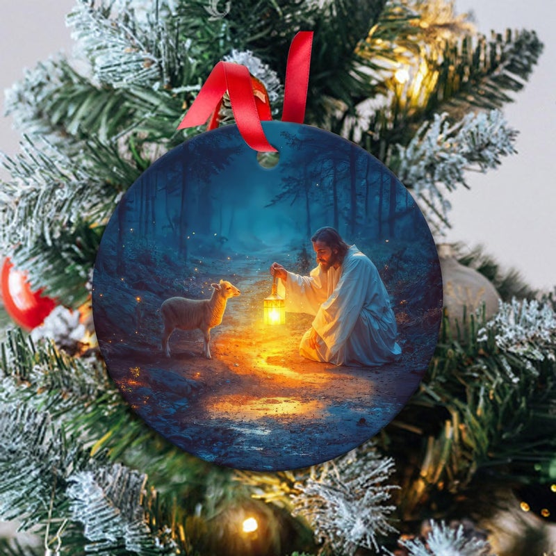 Ploceiny Christmas Ornaments for Birthday Gifts  Baptism Gifts for Boys or Girl Christian Gifts for Christmas Tree Decorations Christmas Decorations for Religious Gifts Hanging Ornament B-139 - Image 3