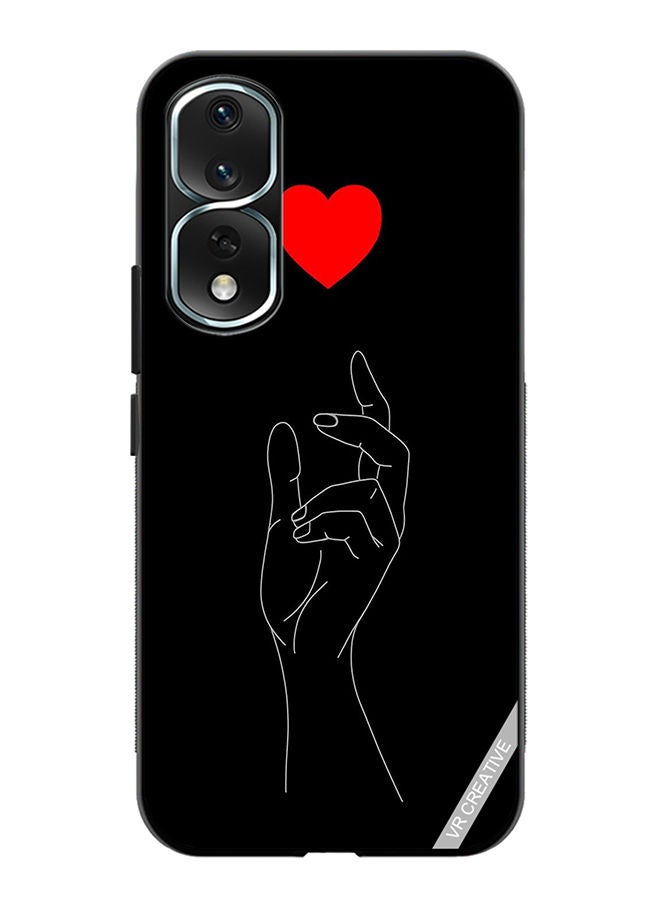 VR CREATIVE Protective Case Cover For Honor 80 Pro Hear Amoled Design Multicolour - Image 1