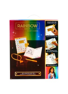 RAINBOW HIGH Secret Fashion Journal With Lock  - Image 2