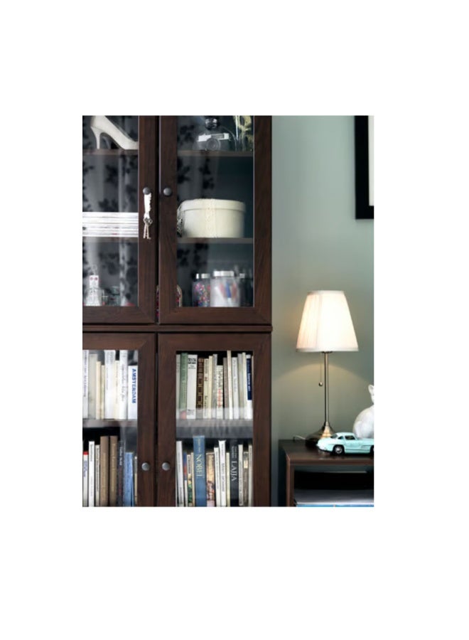 ARSTID Table lamp, nickel-plated/white - Image 4