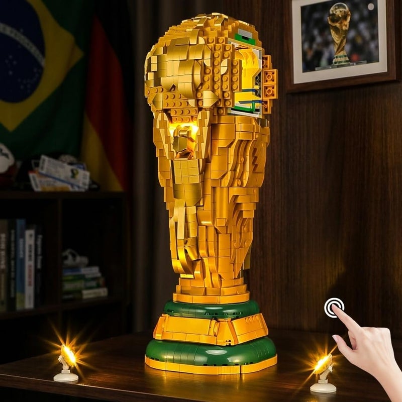 BRIKSMAX LED Lighting Set for LEGO FIFA World Cup Trophy 43020 - Hand Motion Sensor Version - Image 1