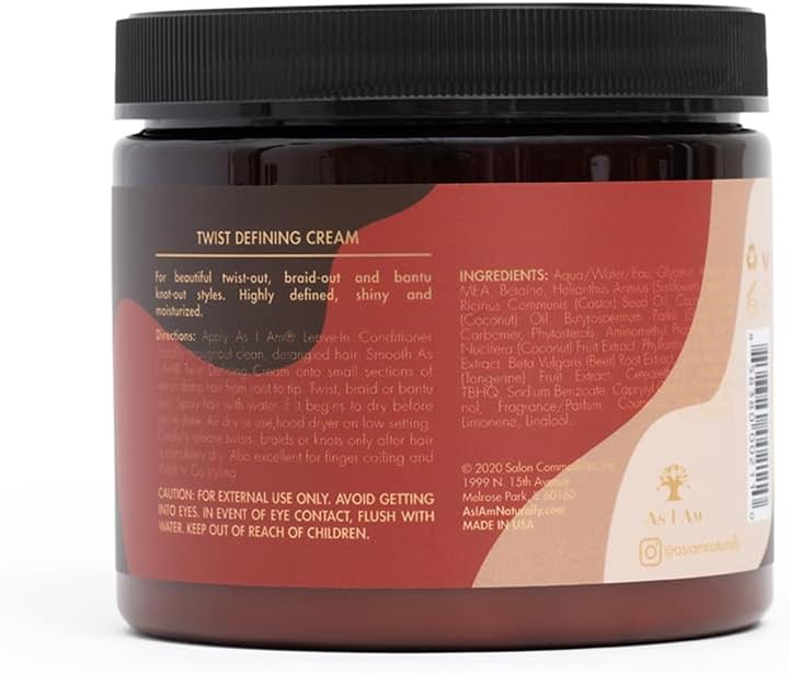 As I Am Classic Twist Defining Cream with Natural Oils, 16 Ounce - Image 5