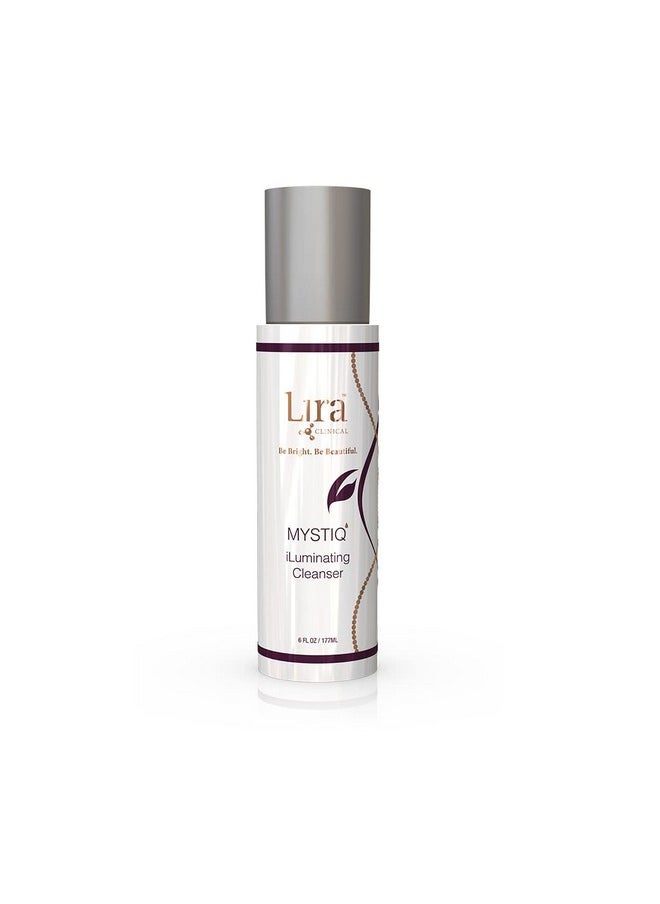 LIRA CLINICAL - Mystiq Iluminating Cream Cleanser Gentle Hydrating Facial Wash With Plant Cells Tomato Extract Vitamin C & E 6 Fl Oz - Image 1
