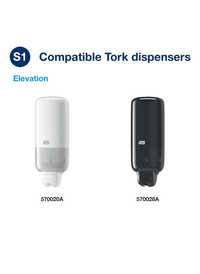 Tork Tork Extra Mild Hand Washing Liquid Soap S1 No Fragrance Added 6 x 1L 400029 formerly 400011  - Image 3