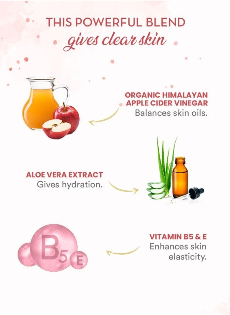 WOW Skin Science Apple Cider Vinegar Foam Exfoliating Face Wash & Brush - Facial Cleanser Acne Face Wash for Women & Men - Face Wash Oily Skin Gentle Face Cleanser - Natural Face Wash Sensitive Skin - 150 ml  - Image 5