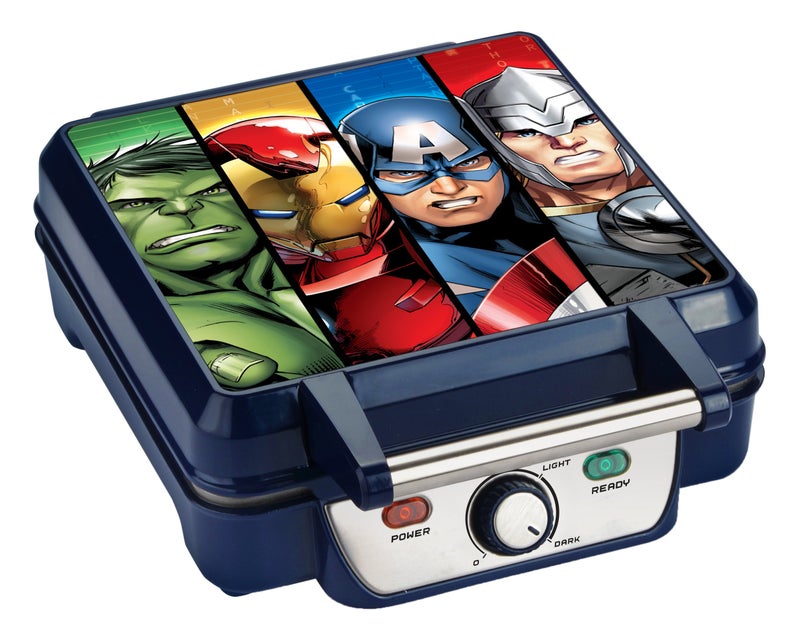 Marvel MVA281 Avengers Waffle Maker Blue