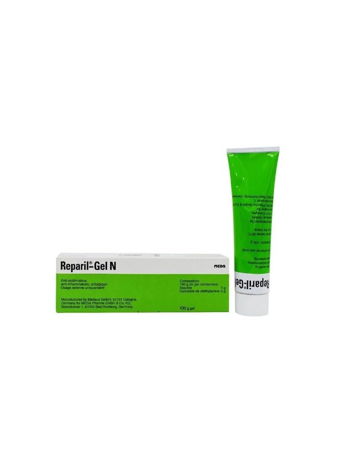Reparil-Gel N Anti-Inflammatory & Analgesic Gel for Bruises, Swelling and Sports Injuries 100g