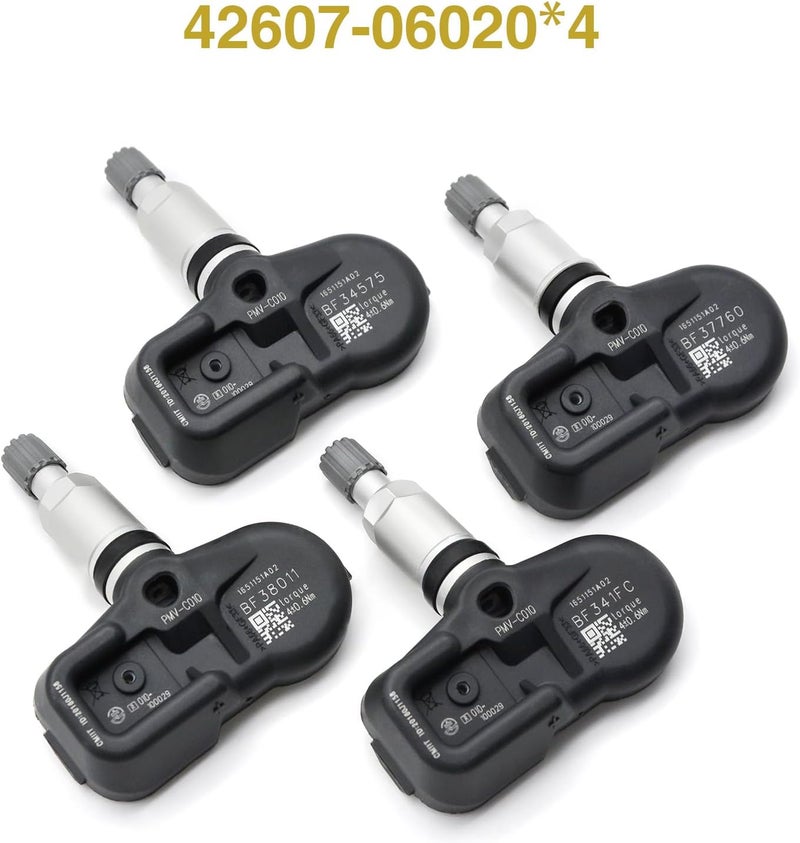 IZYSS Set of 4 TPMS Sensors for Toyota and Lexus Vehicles - Image 3