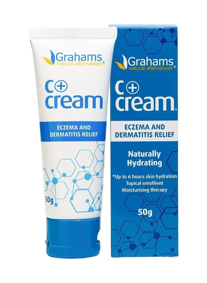 Grahams Natural كريم جراهامز ناتشورال سي+ لعلاج الأكزيما والصدفية والتهاب الجلد  - Image 1