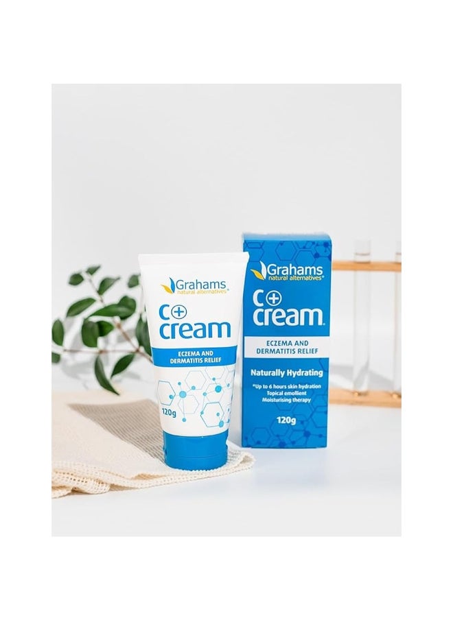 Grahams Natural كريم جراهامز ناتشورال سي+ لعلاج الأكزيما والصدفية والتهاب الجلد  - Image 2