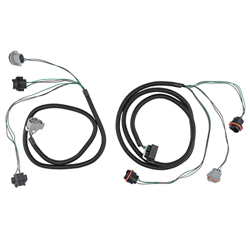 A-Premium Tail Light Wiring Harness Compatible with Chevrolet Silverado 1500 2500 HD 3500 HD GMC Sierra 3500 HD Driver and Passenger Side 2-PC Set - Image 4