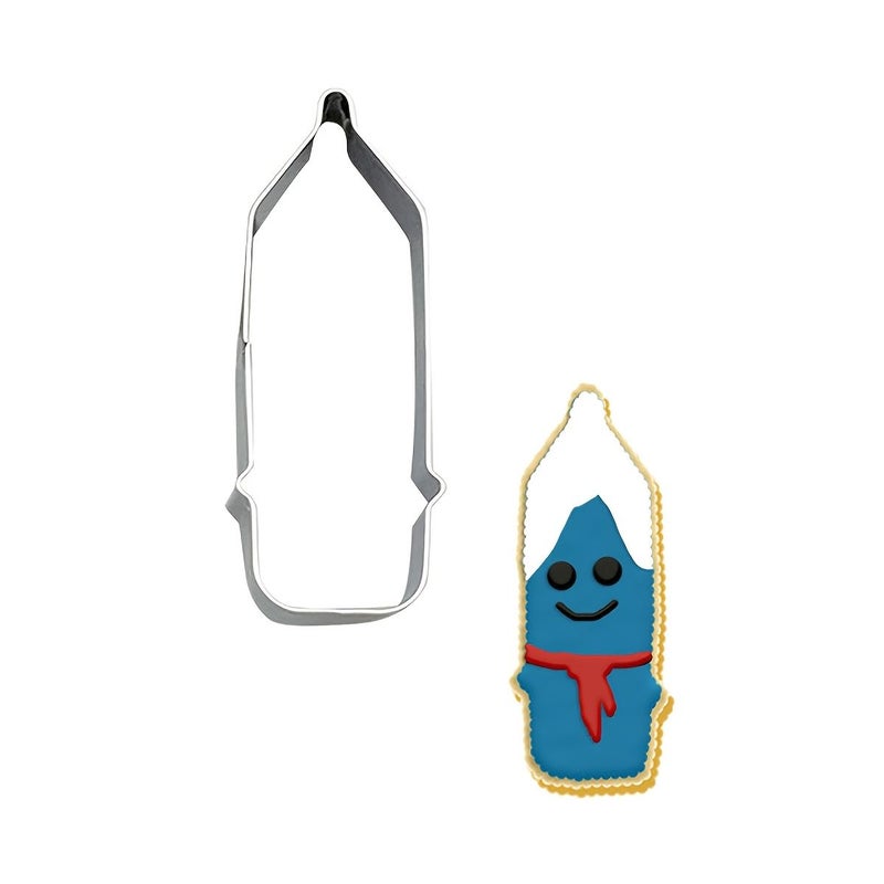 Stainless Steel Pencil Cookie Cutter Easy Release for Baking Crafts - Image 5