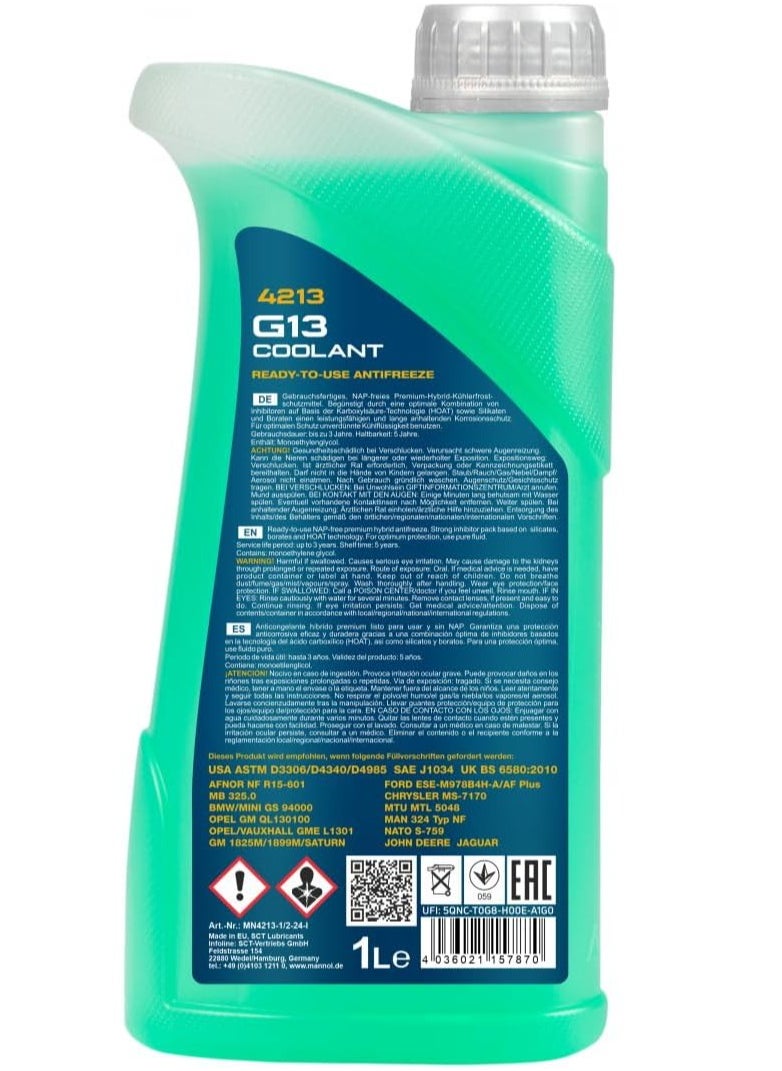 MANNOL - MANNOL 4212 G13 Green - Image 1