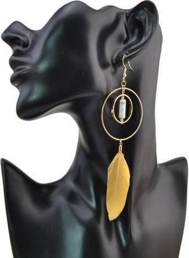 DSS Plaster of Paris Plastic Jewellery Necklace Earring Display Stand Bust Half Side Face 10 Inch Jewellery Organizer - Image 3