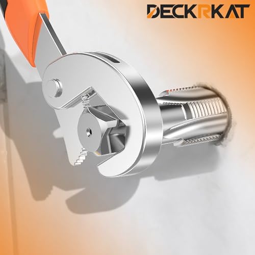 DECKRKAT 3-Piece NPT Pipe Tap Set, Precision Carbon Steel Tap Set for Clean Accurate Threads, 1", 1-1/4", 1-1/2" NPT Tap, Perfect for Plumbers Mechanics DIYers, with Durable Plastic Case. - Image 5