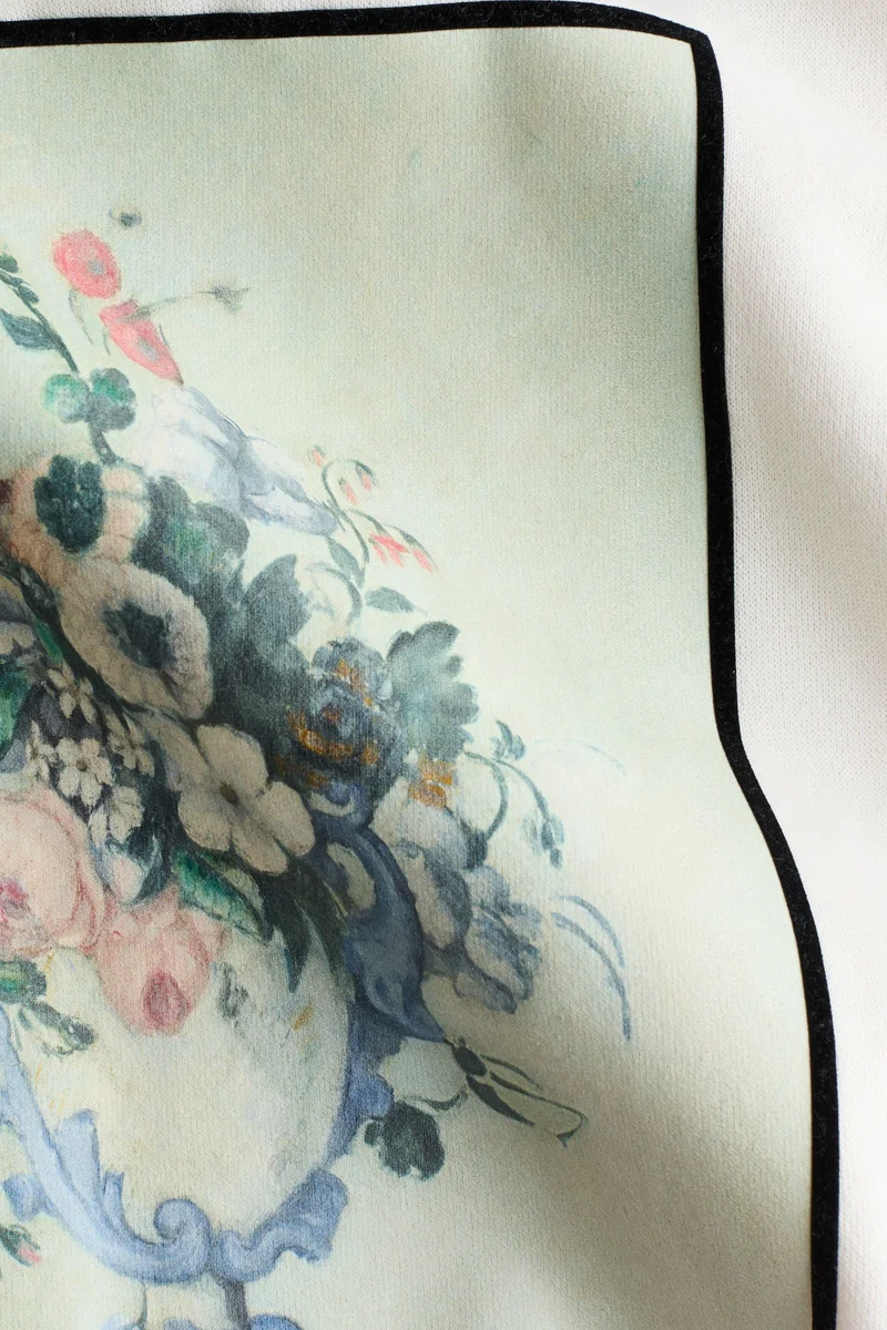 H&M Oversized print-motif sweatshirt