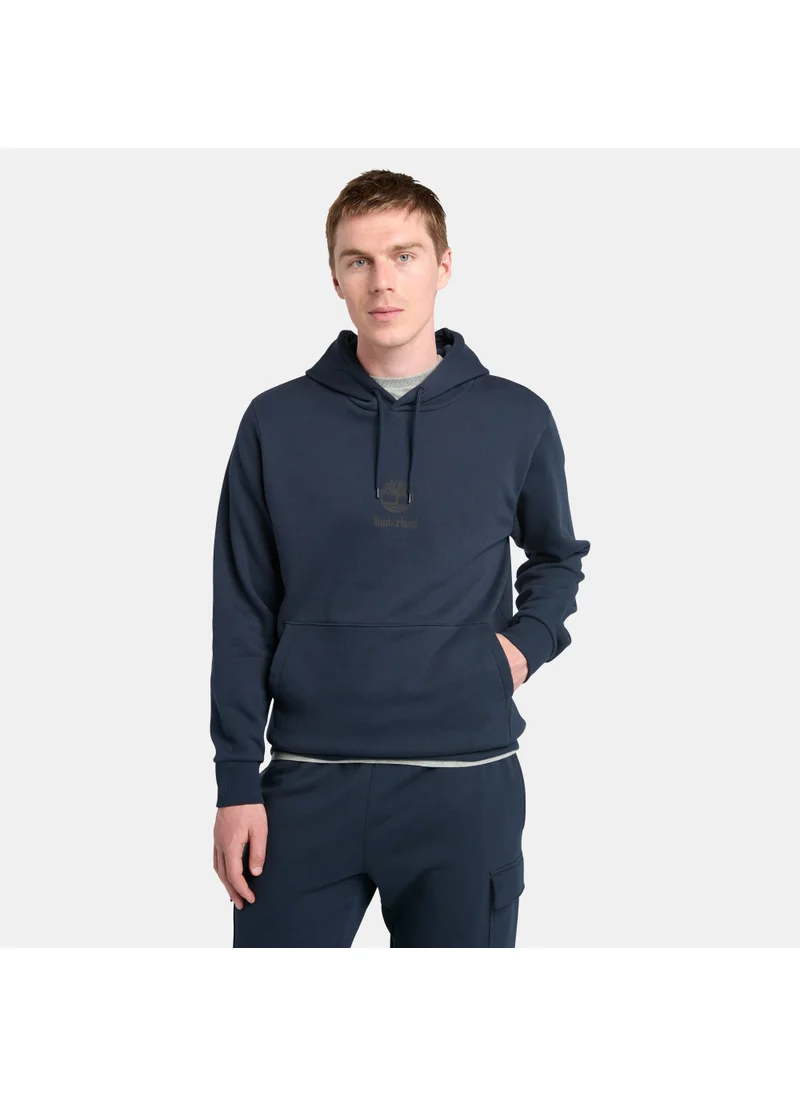 Timberland Men's Small Logo Print Hoodie