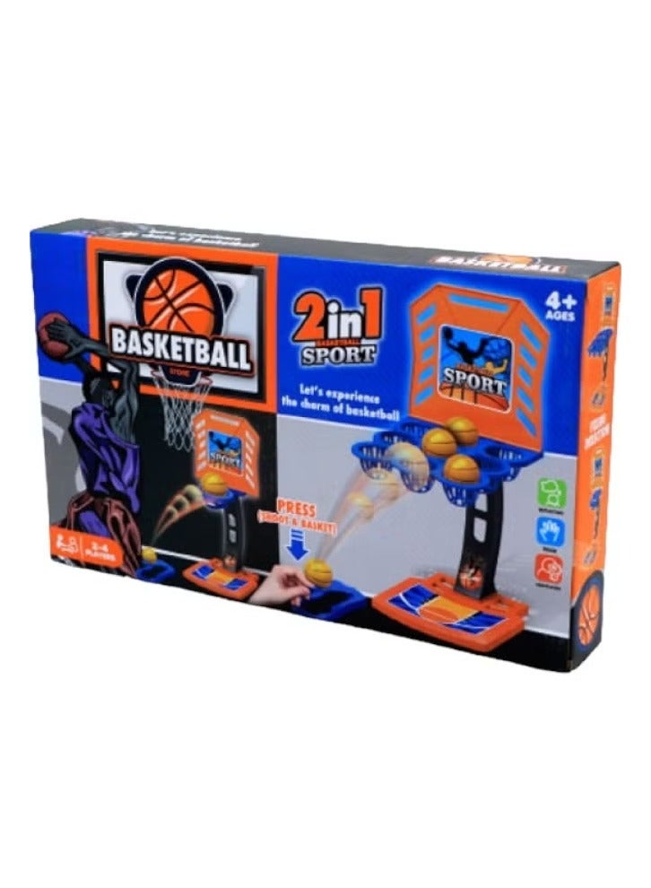 Rally Indoor Sports Basketball Game Table Game Funny Kids Desktop Basketball Shooting Game Set - Image 4
