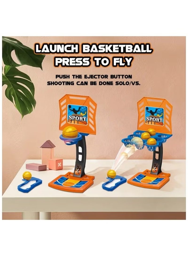 Rally Indoor Sports Basketball Game Table Game Funny Kids Desktop Basketball Shooting Game Set - Image 2