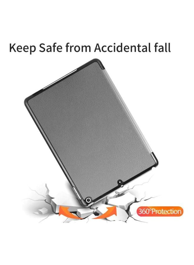 Protective Case Cover For Apple iPad 7th Generation 10.2-Inch Grey - Image 5
