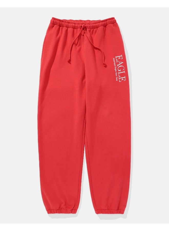 American Eagle - Logo Graphic Drawstrings Sweatpants - Image 1