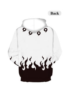 HALAMODO Unisex Hoodie with Pop Anime Theme Long-Sleeved Printed Tops Casual Sweatshirts Soft Sportswear Fashion Youth Pullovers with Drawstrings and Large Pockets for Daily Wear  - Image 2