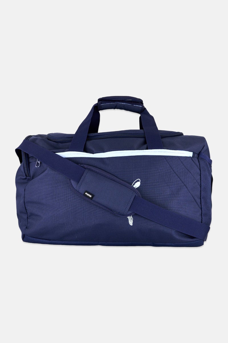 PUMA Men Hydra Brand Logo Duffle Bag, Navy  - Image 2