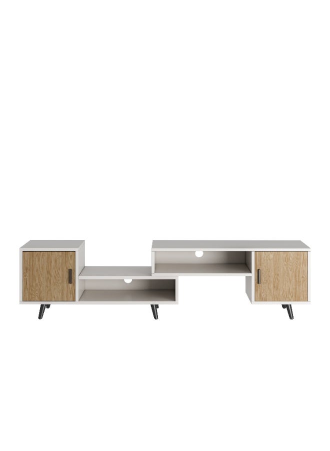 سوكا هوم وحدة تلفزيون قابلة للتمديد والطي، تصميم متعدد الوظائف ينسجم مع كافة الأنماط الداخلية. - Image 2