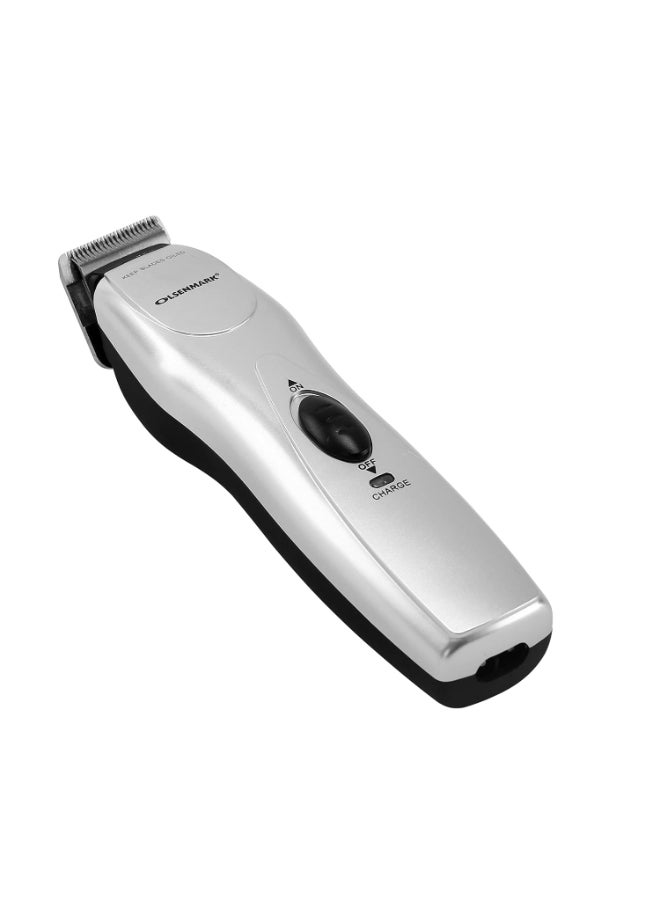Olsenmark Renewed - OMTR3001 Rechargeable Hair Trimmer with Chromium Steel Blade and Charging Stand multicolour - Image 3
