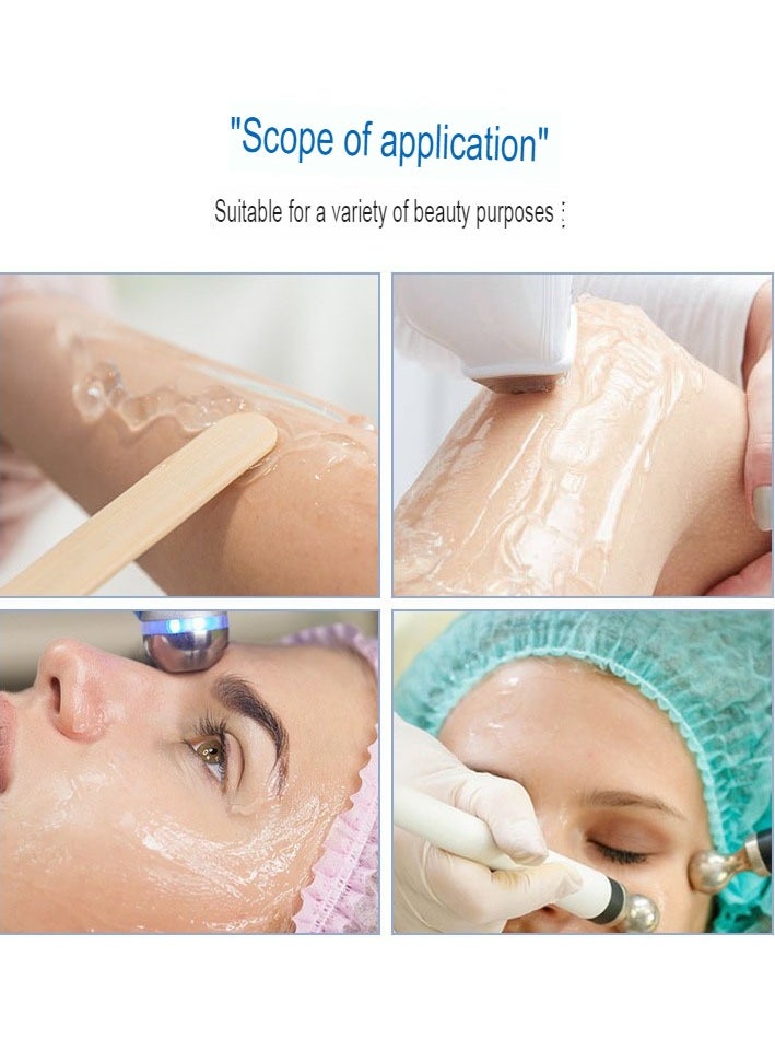 Royal - Skin Rejuvenation  Gel, Ultrasonic Gel For 40k Cavitation Machine, Radio Frequency Conductive Gel For RF Fat Burning Device And Other Weight Loss Machines, (300g Yellow) - Image 1