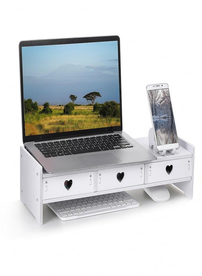 tofficu Tofficu Computer Monitor Riser With Drawer Desk Shelf 19.29x7.48x3.93inch ZA47D7F3D7F1CFB1DA5A2Z