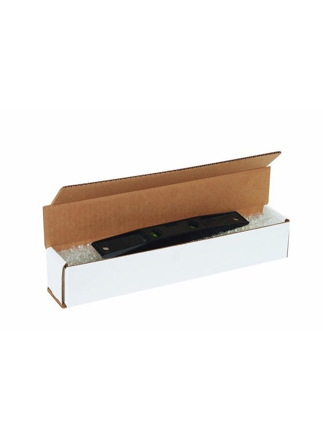 Boxes Fast BFM933 Corrugated Cardboard Mailers, 9 x 3 x 3 Inches, Tuck Top One-Piece, Die-Cut Shipping Cartons, Medium White Mailing Boxes (Pack of 50) - Image 4