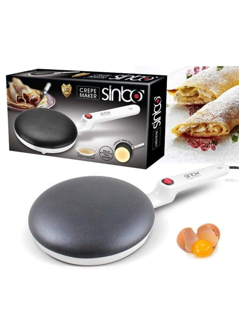 Sinbo Electric Crepe Maker SP 5208 White - Image 1