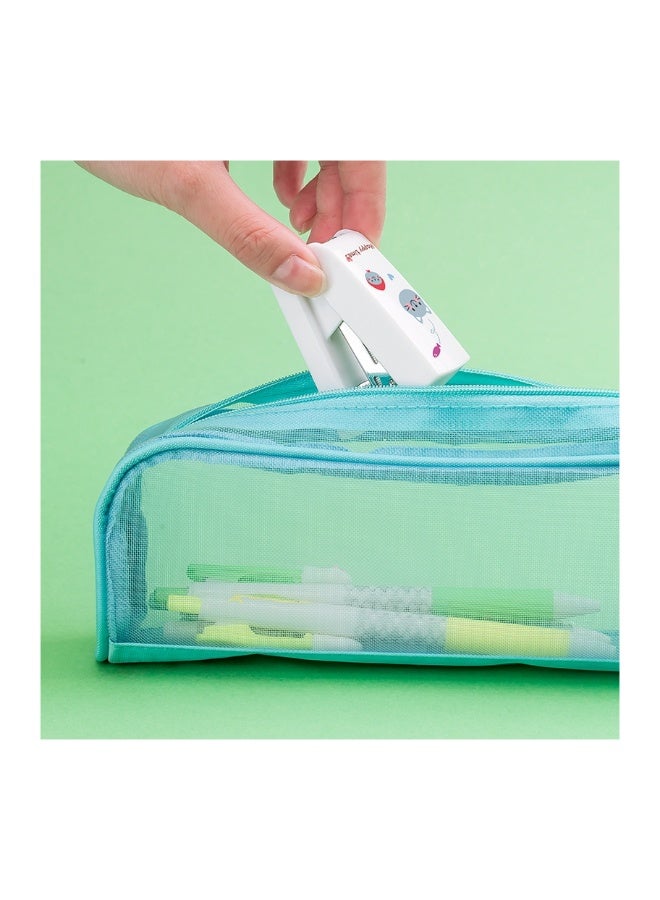 كوميكس طقم دباسة كومكس المكتبية الصغيرة باللون الوردي مع عبوة دبابيس 24/6 - تصميم عصري وانيق - موديل MFB3042 - Image 4