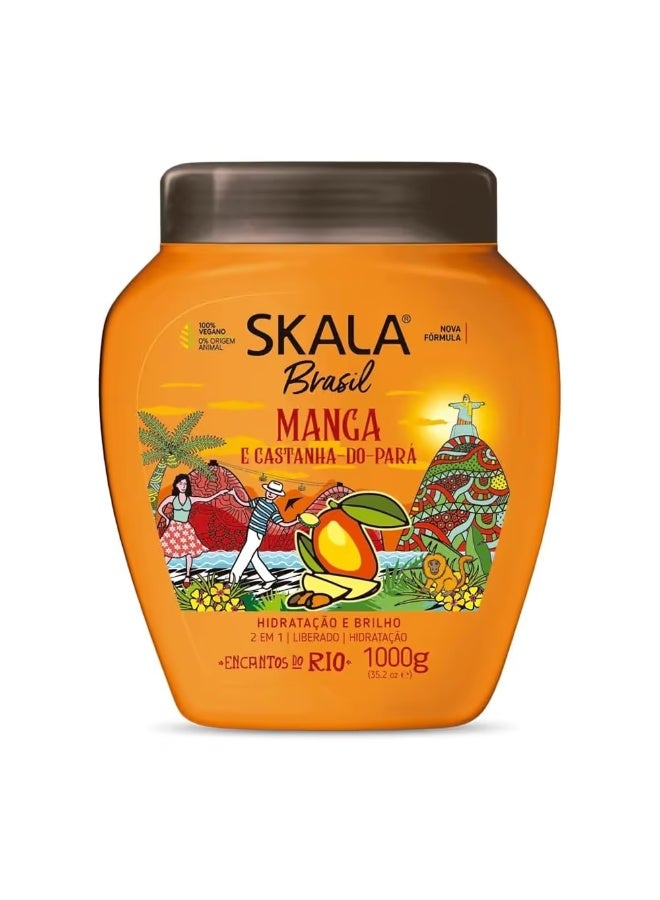 Scala Brasil Brazilian Mango & Chestnut Hair Treatment Cream 1000g
