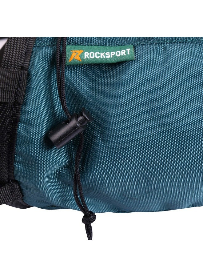 Rocksport Rock Climbing Chalk Bag with Belt and Zipper Pocket, Waterproof Nylon Designed for Both Indoor and Outdoor Climbing (Color May Vary) - Image 5